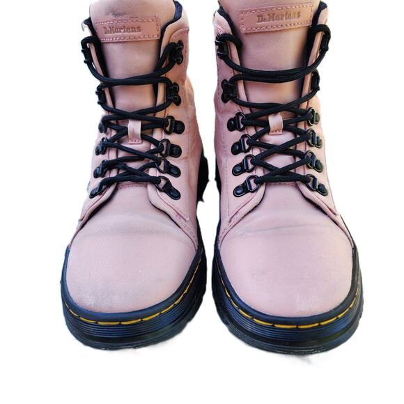 Dr. Martens Combs Nylon Combat Platform Boots 8 - Picture 4 of 11